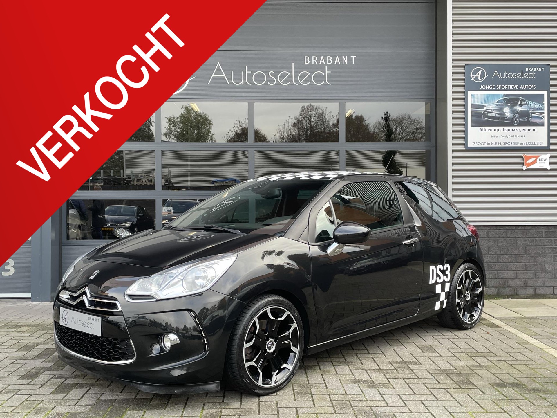 Citroën DS3 1.6 So Chic in Black 28935502-0.jpg | Autoselect Brabant